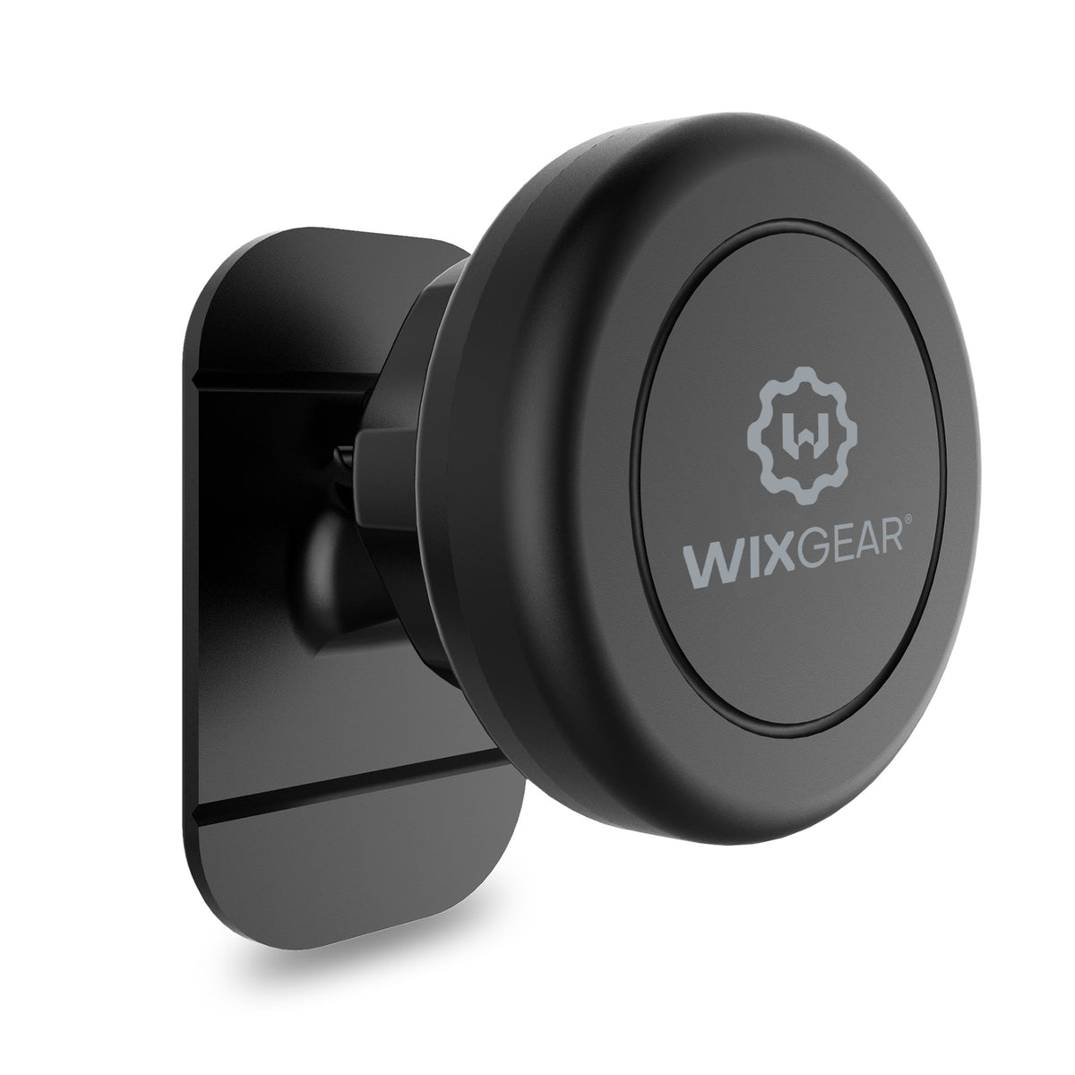 WixGear Universal Stick-On Dashboard Magnetic Car Mount Holder, for Cell Phones and Mini Tablets