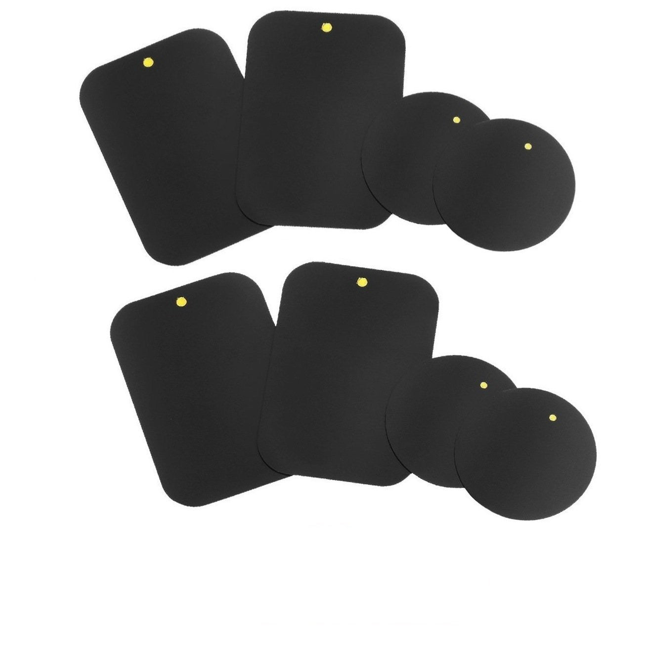 WixGear Mount Metal Plate (8 Pack) with Adhesive for Magnetic Cradle-l