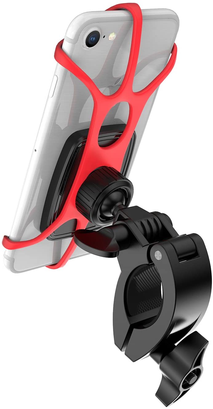 WixGear Universal Magnetic Bicycle & Motorcycle Handlebar Phone Holder for Cell Phones and GPS