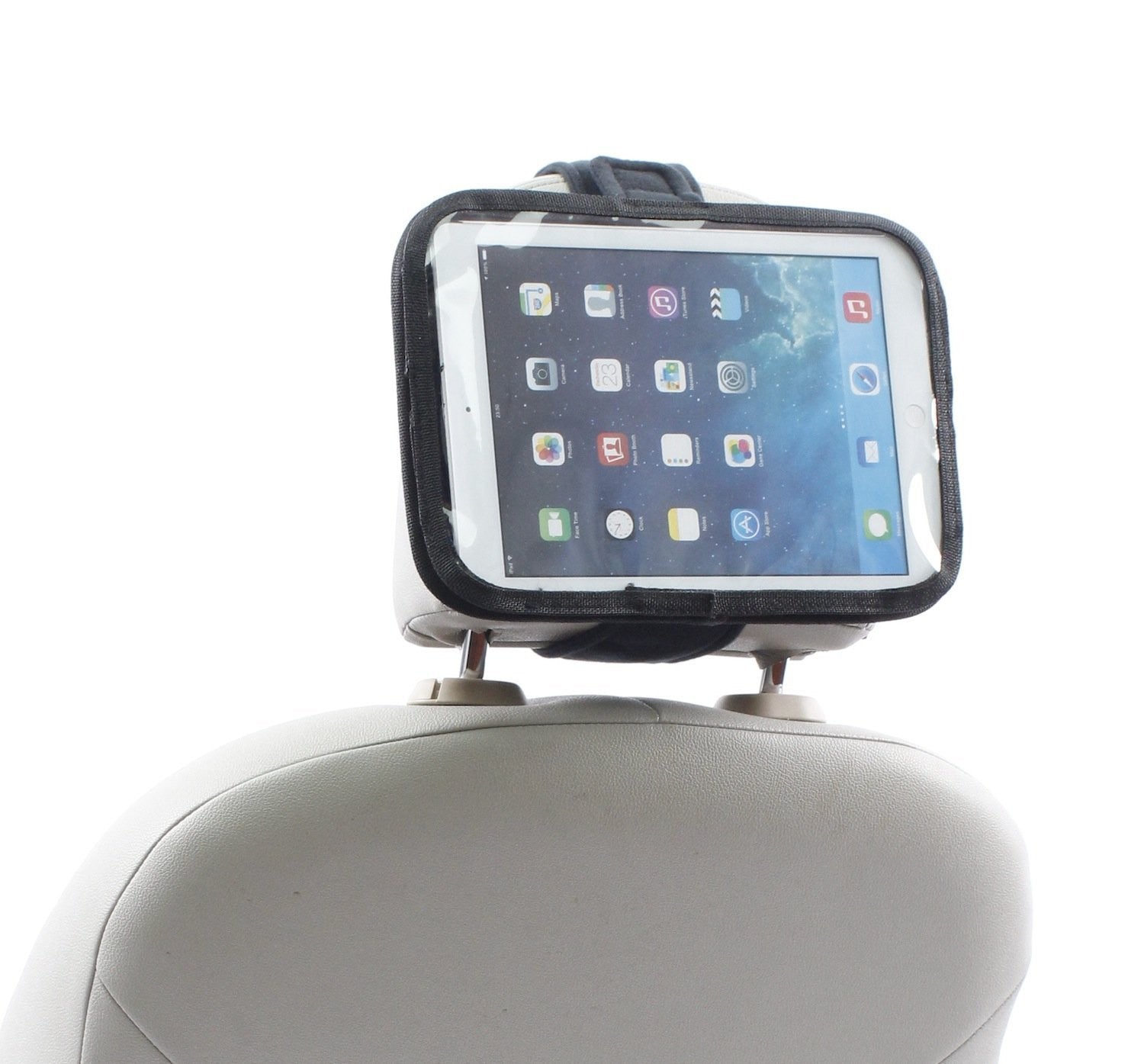 Universal Tablet Headrest Mount, Ipad Headrest Mount for Car, Lightweight, Durable and Easy to Headrest Cradle Car Mount