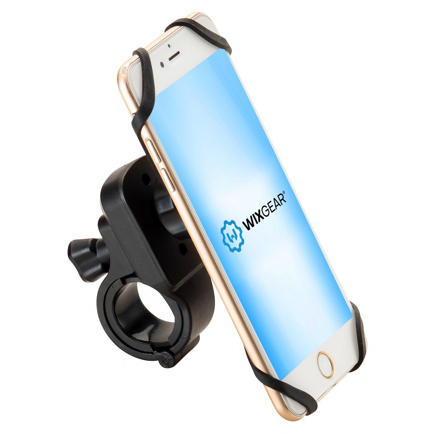 WixGear Universal Magnetic Bicycle & Motorcycle Handlebar Phone Holder for Cell Phones and GPSMagnetic Bike Phone Holder