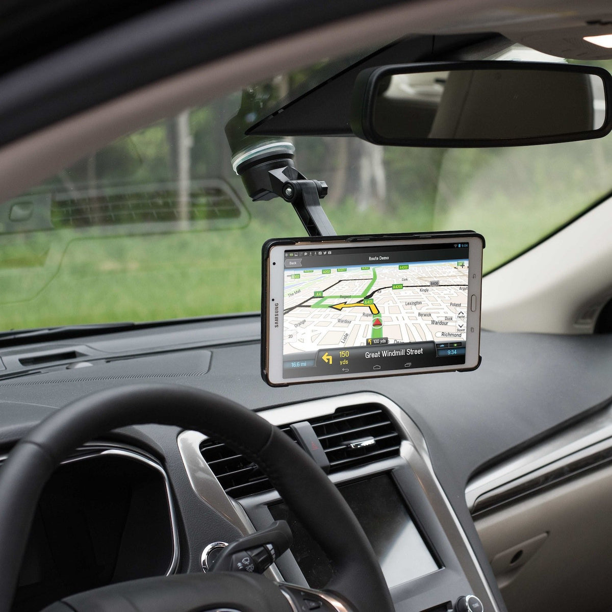 WixGear Universal Magnetic Car Mount Holder, Windshield Mount and Dashboard Mount Holder for Cell Phones AND TABLETS