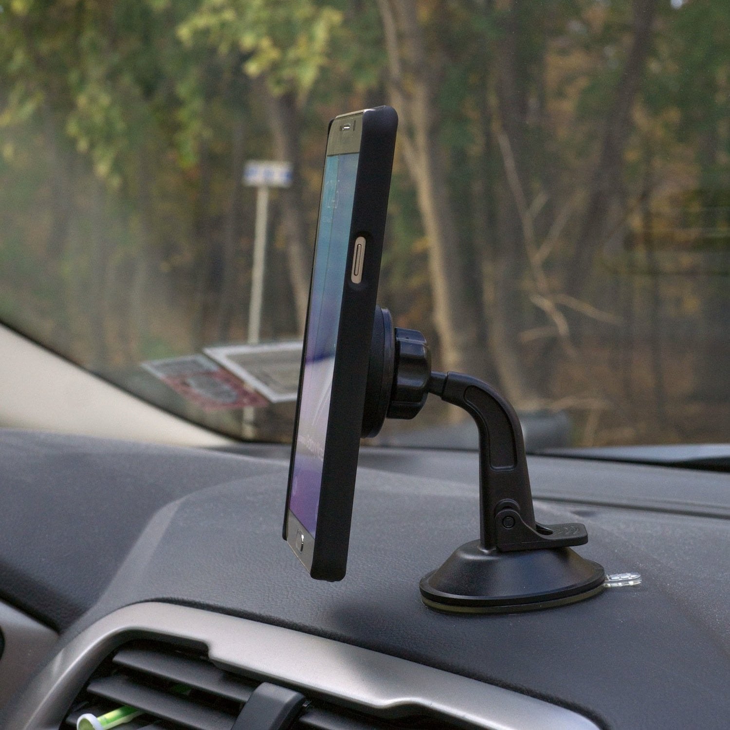 WixGear Universal Magnetic Car Mount Holder, Windshield Mount and Dashboard Mount Holder for Cell Phones