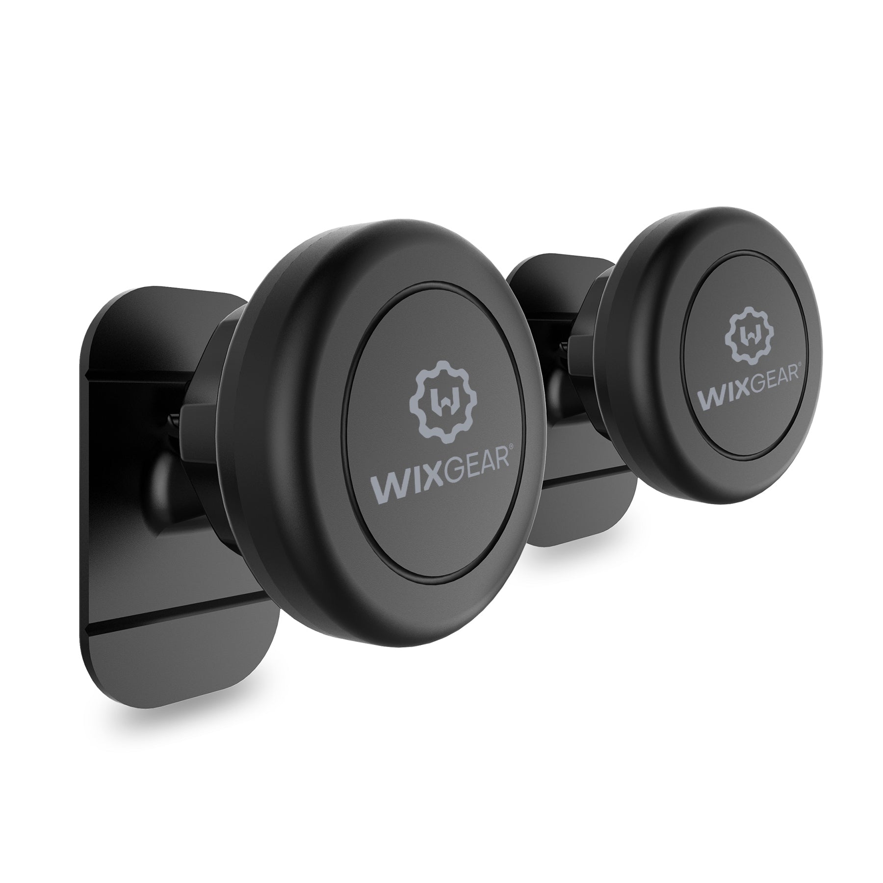 WixGear Universal Stick On (2 PACK) Dashboard Magnetic Car Mount Holde