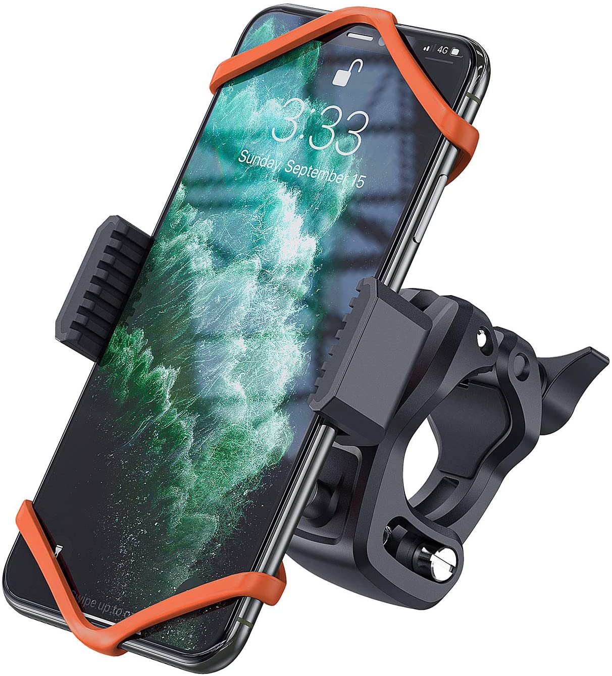 WixGear Universal Bike Phone Holder and Motorcycle Phone Mount