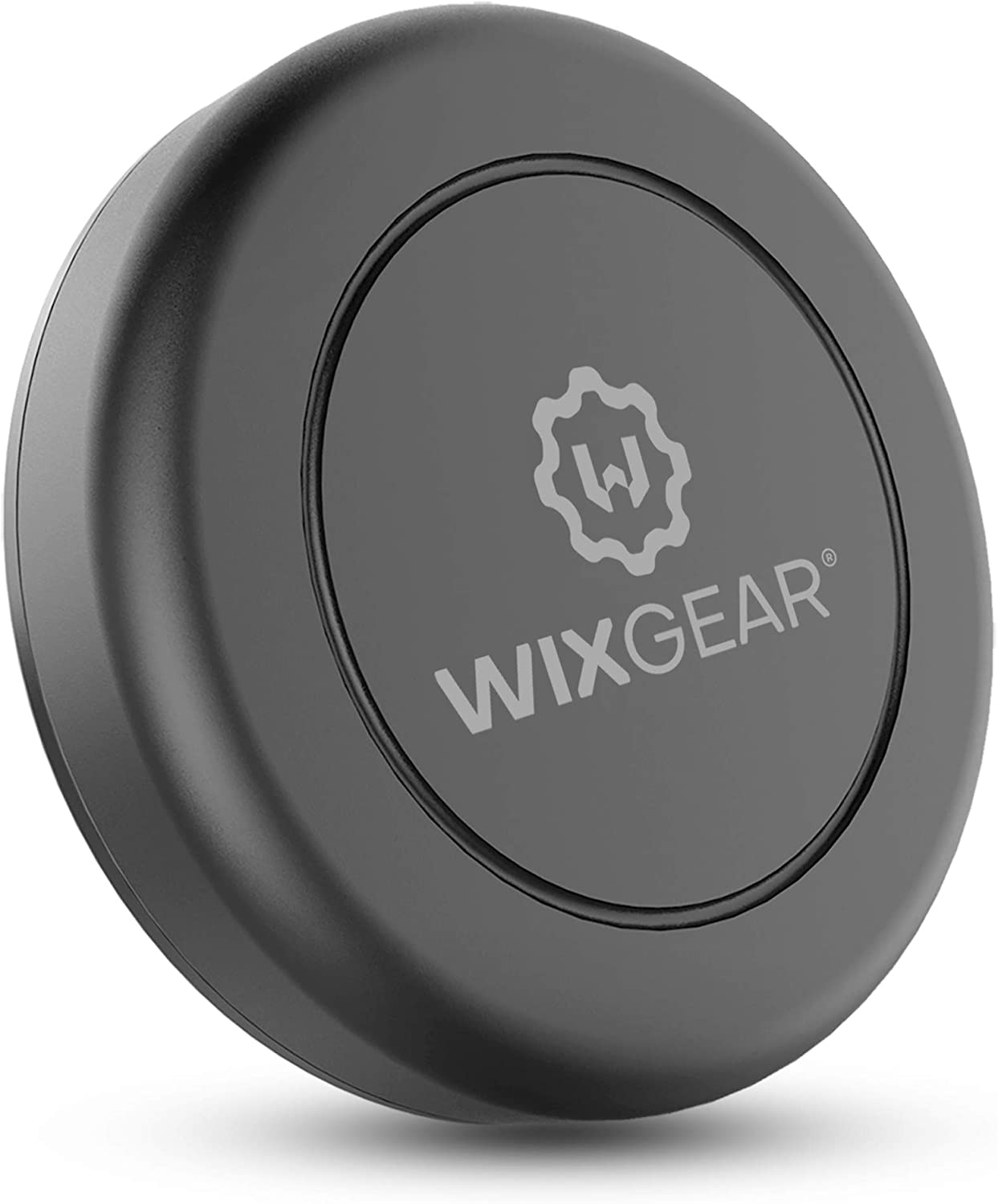 WixGear Universal Flat Stick On Dashboard Magnetic Car Mount Holder for Cell Phones and Mini Tablets