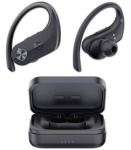 Wireless Headphones, WixGear Bluetooth 5.0 Sport Earbuds Hi-Fi Stereo Bass Sound 130H Playtime