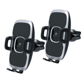 Car Phone Mount, WizGear (2 Pack) Air Vent Swift-Grip Phone Holder for Car