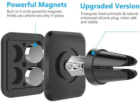 WixGear [2 Pack] Universal Air Vent Magnetic Phone Holder