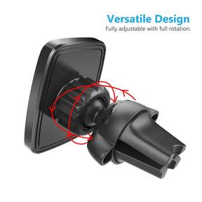 WixGear Universal Twist-lock Mount Air vent Magnetic Car Mount Holder, for Cell Phones