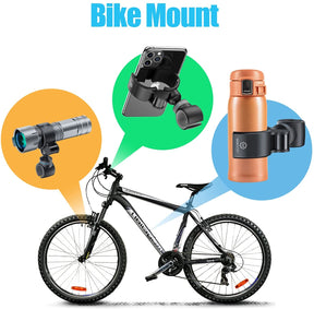 WixGear All in One Multifunctional Phone Mount, Pole Mount, Bike Mount, Desk Mount, Air Vent Mount, Driver Mount, Headrest Mount, Stroller Mount