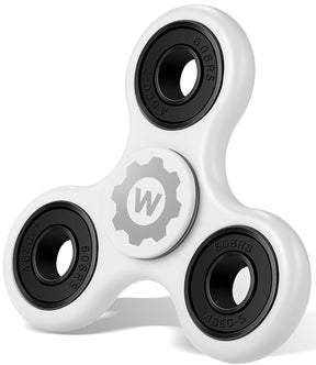 WixGear [2 PACK] High-Speed Fidget Spinner Silent & Lightweight Tri-spinner For Stress Relief Toy