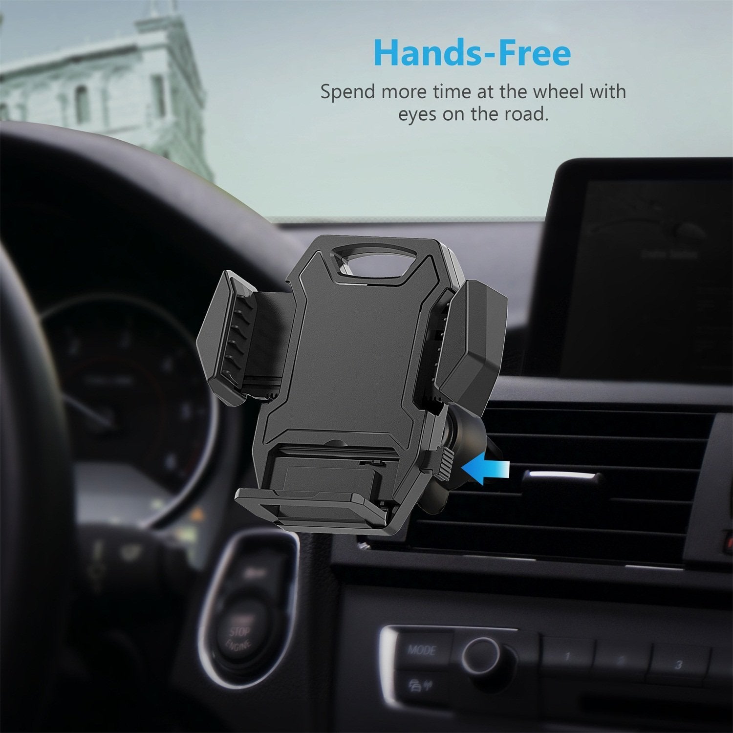 WixGear Universal Smartphone Car Air Vent Mount Holder Twist Lock Cradle