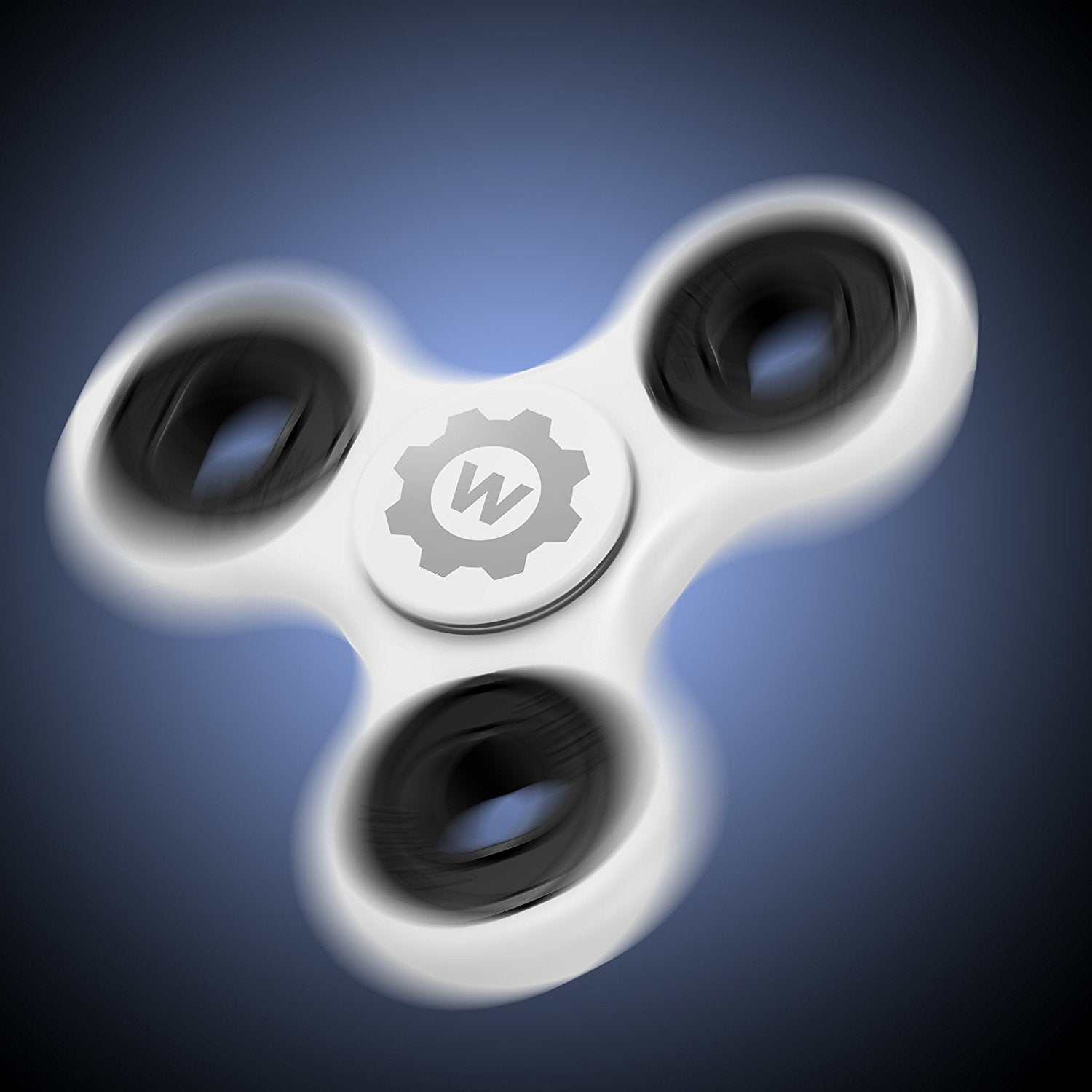 WixGear 2 PACK High Speed Fidget Spinner Silent Lightweight Tri sp