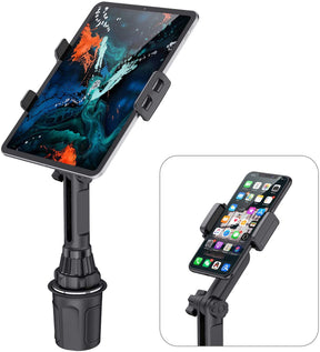 Cup Tablet Holder for Car, WixGear Car Cup Holder Tablet and Phone Adjustable