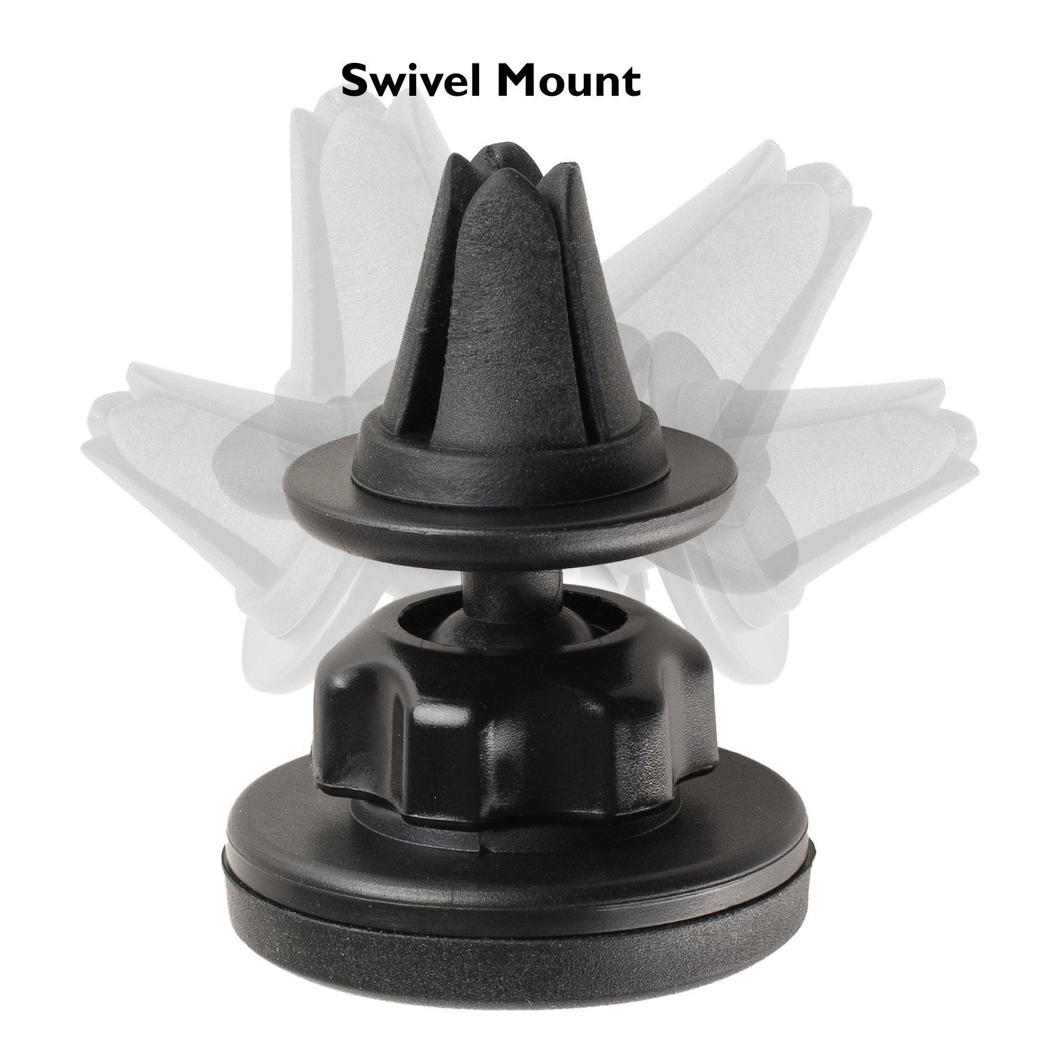 WizGear Universal Air Vent Magnetic Car Mount Holder, for Cell Phones and Mini-Tablets With Swivel Head
