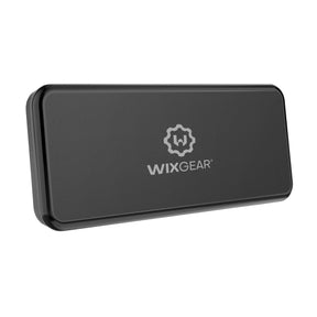 WixGear Universal Stick On Rectangle Flat Dashboard Magnetic Car Mount Holder, for Cell Phones and Mini Tablets -Extra Strong with 10 Magnets!