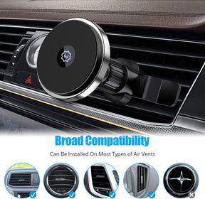 Wireless Magnetic Car Charger, WixGear Wireless Magnetic Air Vent Car Charger, Compatible with iPhone 12 Only