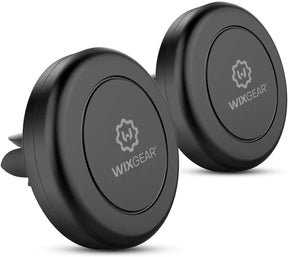 WixGear Magnetic Phone Car Mount, [2 Pack] Universal Air Vent Magnetic Phone Car Mount Phone Holder